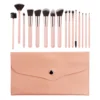 16 pcs of pink + pink leather packaging