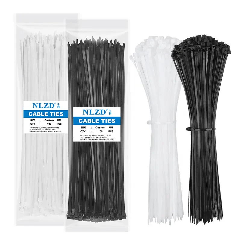 100 Fascette Ferma Tutto In Nylon Naturale 7,5x360 Mm – Legaccio Cavo Resistente E Versatile - 3