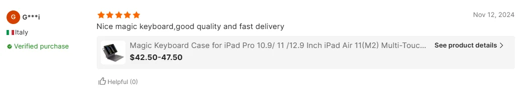 product laudtec 2nd gen 3 pin 14 key function row magic keyboard folio case customize language layout for ipad pro 13 air 11 pbk343-2