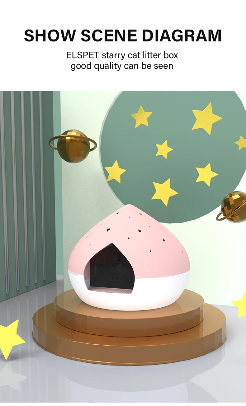 Wholesale Cat Litter Basin Semi Closed Open Cat Toilet Anti Splashing Excrement Toilet Squatting