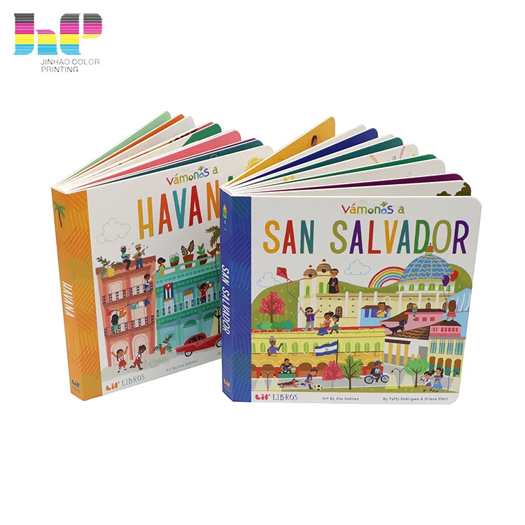 Children Board Book for Kids Learn Word Book Printing Services