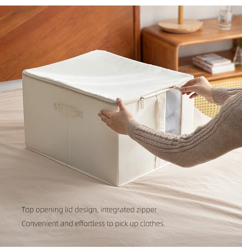 SHIMOYAMA 60L Storage Bins Organize Blankets Sheets