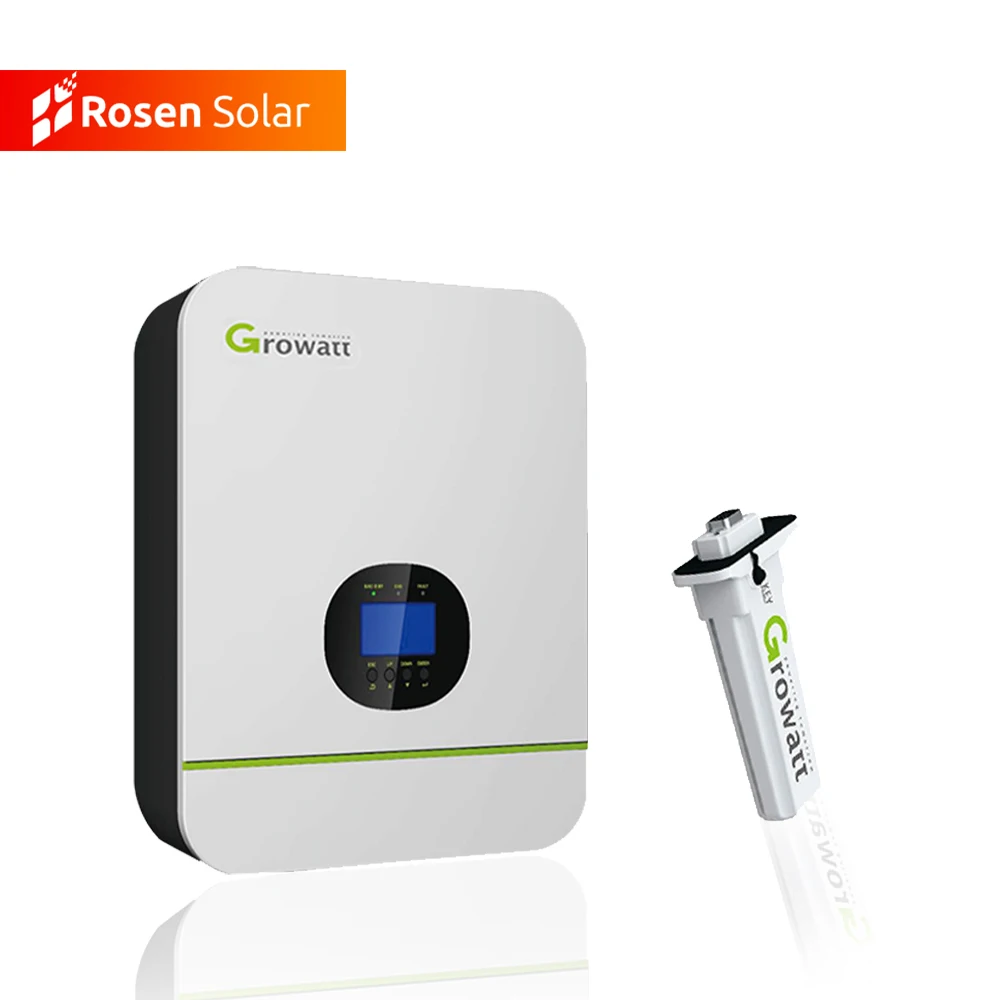 Growatt off grid 5kw 6kw 8kw 10kw solar inverter built in MPPT controller SPF series