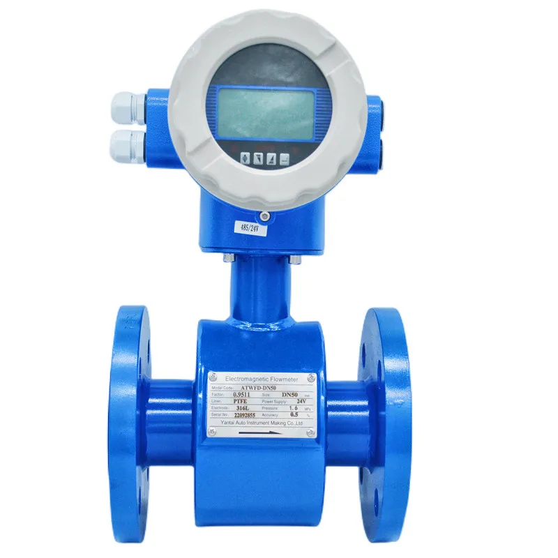 Modbus Rs485 Flowmeter Water Treatment Plant
