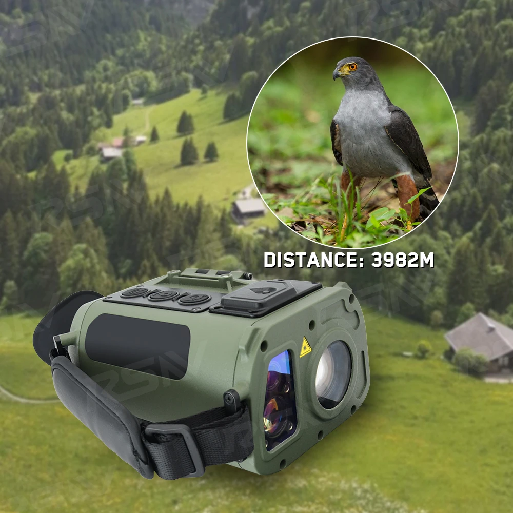 High Accuracy With GPS Digital Compass Handheld Mini Range Finder Laser Rangefinder Monocular for Long Distance Measuring
