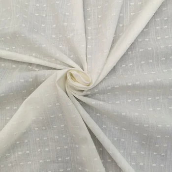 Cotton vertical jacquard SS18485 cut floral fabric for women summer shirtdress fabric for children spring fabric
