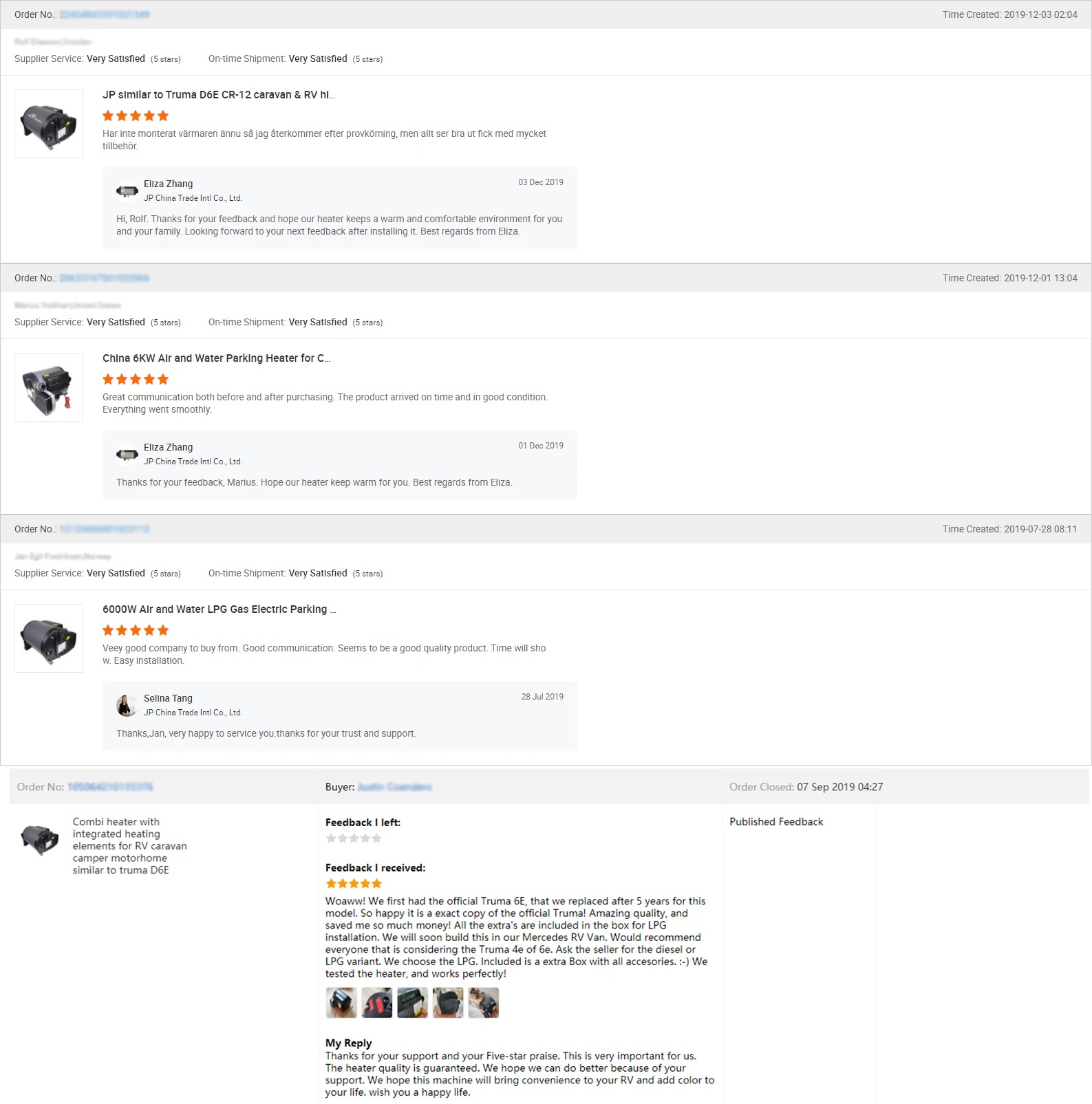 All in One Universal Portable Diesel Air Parking Heater 2KW 12V 24V for Electronic Vehicle Car Bus  