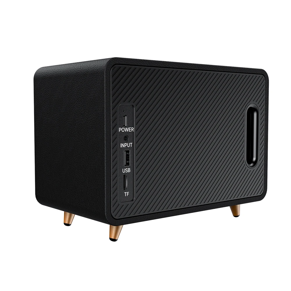 Home Hi-Fi Bluetooth Mini Subwoofer Woofer 20W Active Speaker USB Mic Accessory Party Mobile Phone Home Theatre Personal Audio