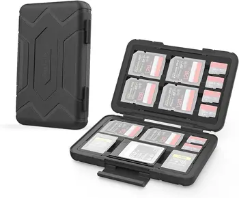 SmallRig Card Holder Memory Card Holder Case 15 Slots Water-Resistant for Card- 3192