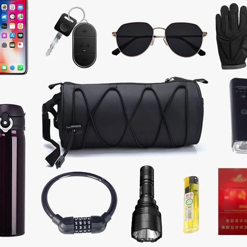 Waterproof Anti-Theft Bike Bag with USB & RFID