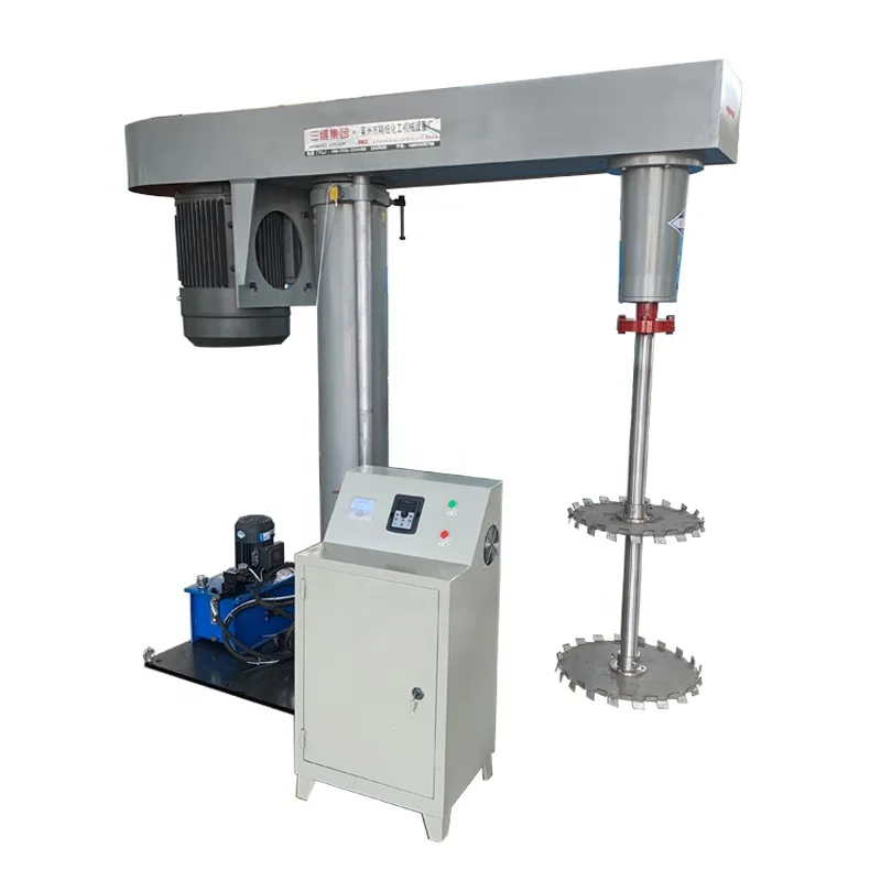 High Speed Disperser Dispersing Dispersion Dissolution Paint Mixing Making Machine for Ink Coating Pigment Printing