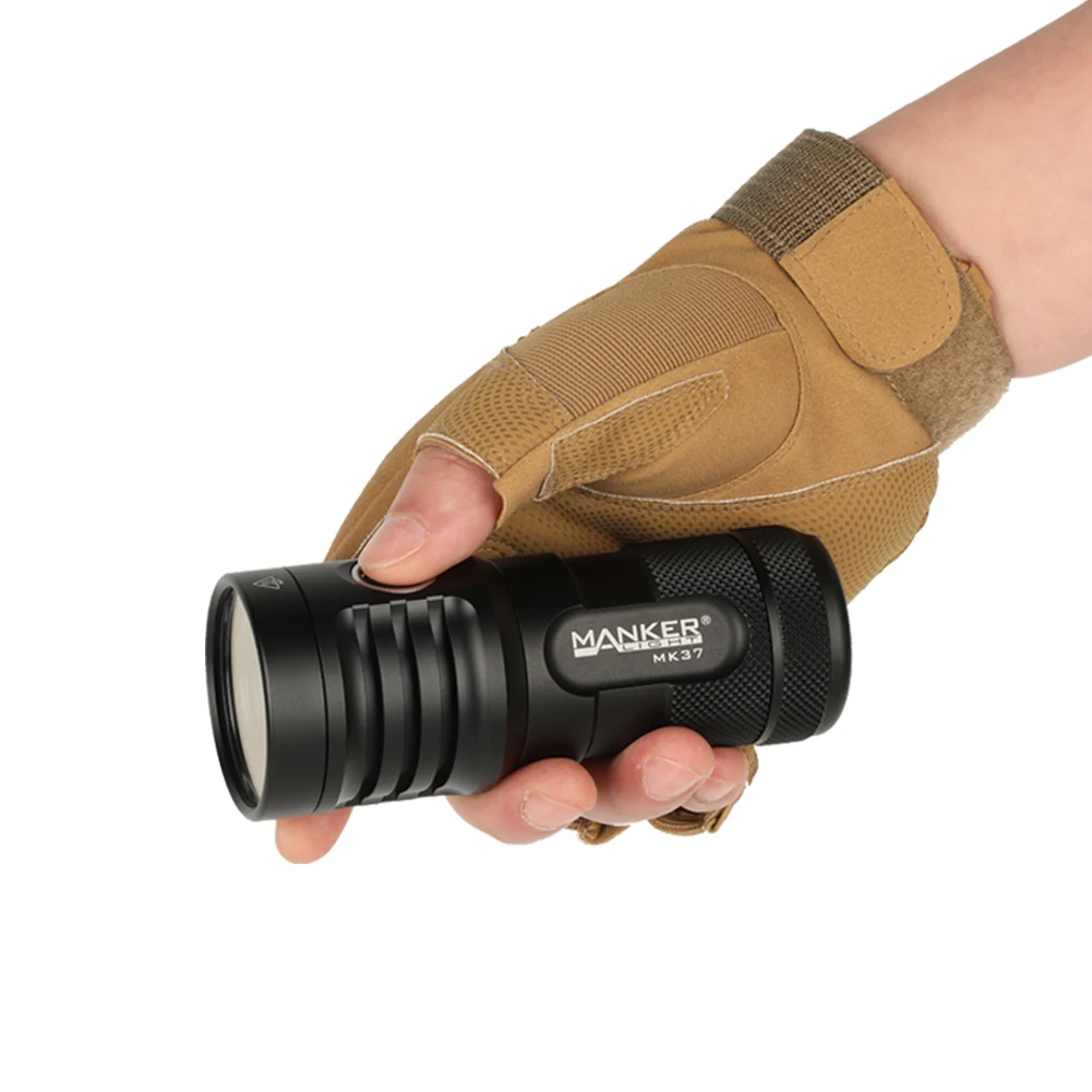 Manker MK37 935M 5800Lumens Search Torch SBT90 GEN2 LED Flashlight Use 3x 18650 Batteries Search for Flashlights