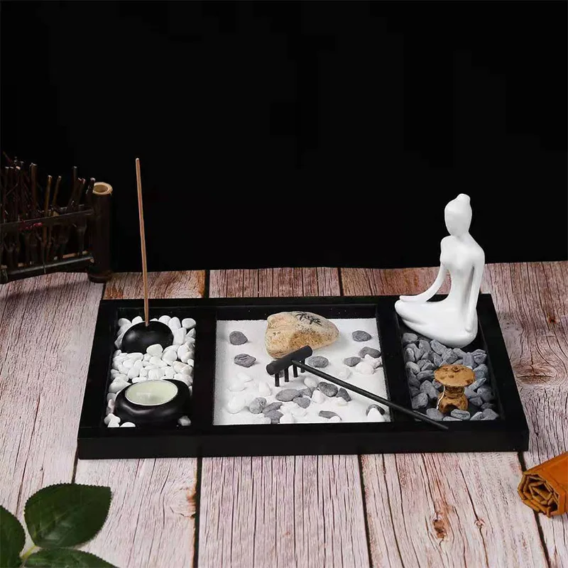 Miniature Zen Garden For Office Decoration Buy Zen Garden,Nativity