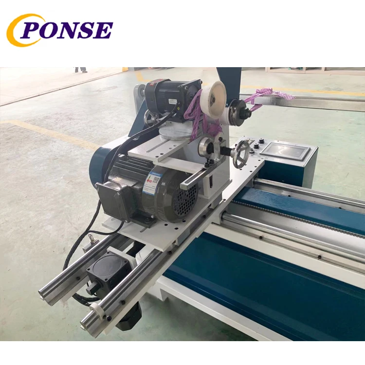 CNC Automatic Bias Fabric Binding Slitting Cutting Machine