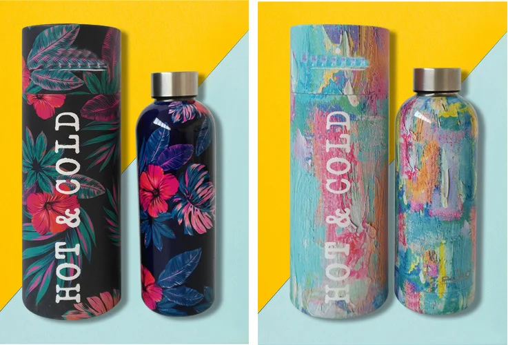 Factory Wholesale Custom Logo 500ml Double Wall Insulated Sport Thermal