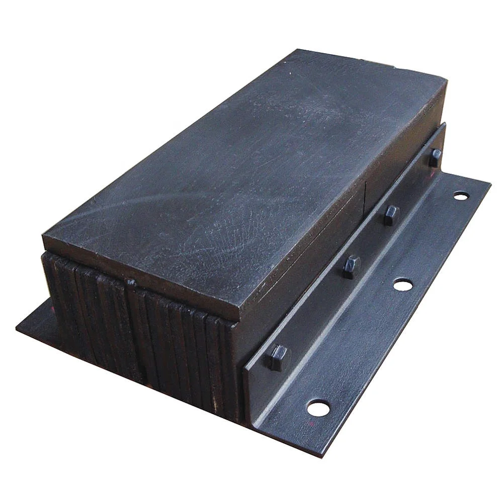 Dock Equipment Rectangular Laminated Bumper Loading Reinforced Rubber