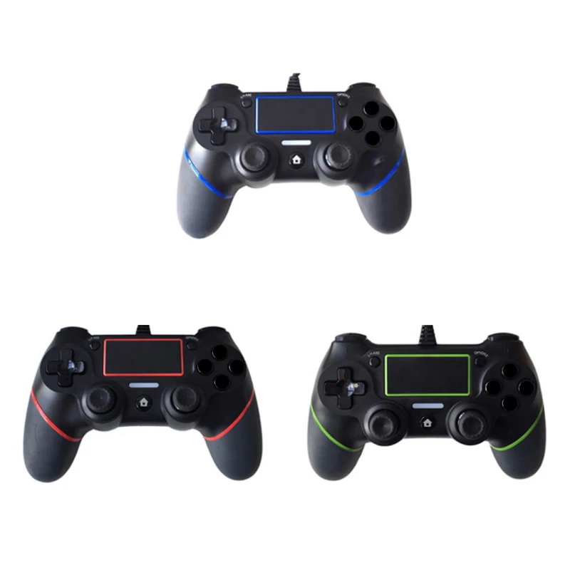Wired Vibrate Gaming Controller for PS4 Joystick for Xboxes 360 PC Gamepad Joypad