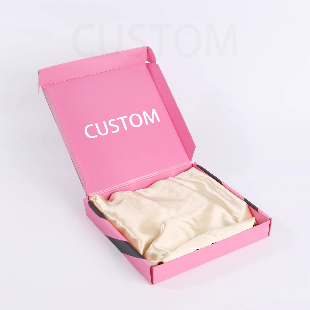 קופסת משלוח קרטון מקופל עם גימור mate, לוגו מותאם, מדפסת צבעונית, קופסת נייר מקופלת למתנה, ספק אריזות שילוח