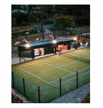 High Quality Professional Portable Panoramic Outdoor Turf Grass Artificial Paddle Padel Tennis Court Sport Floor Lawn for Garden
