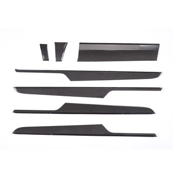 Luxury carbon fiber car interior parts dashboard trim for Porsche Macan 95B.1 2014-2017 for porsche macan accessories interior