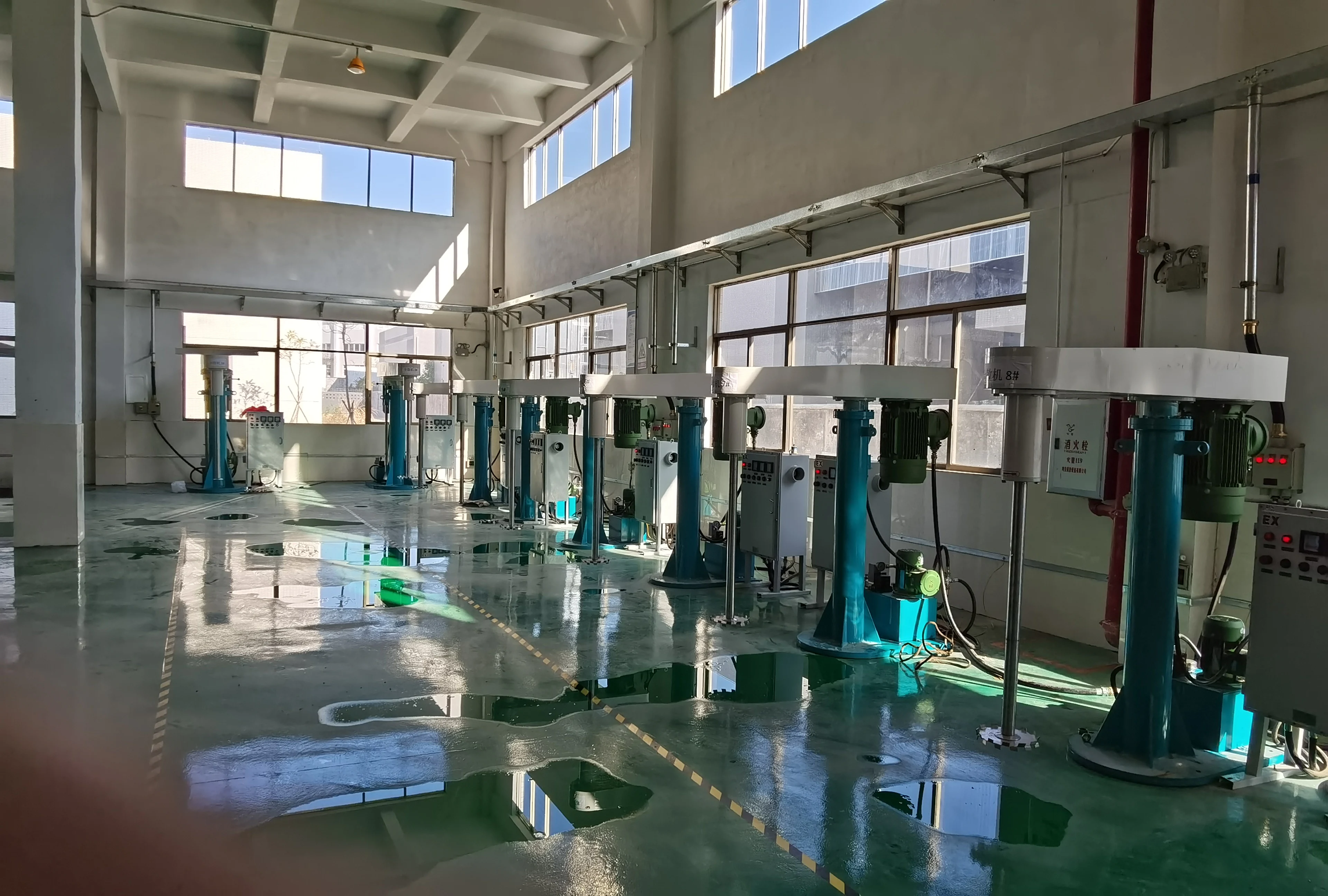 11KW Paint Dispersing and Mixing Machine Small Capacity High Speed Disperser for Mixing Paint and Coatings