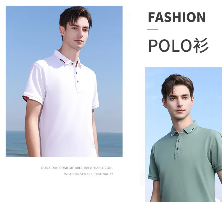 100% Cotton Golf Embroidered Man Plain T Shirt Cotton Polo Shirts ...