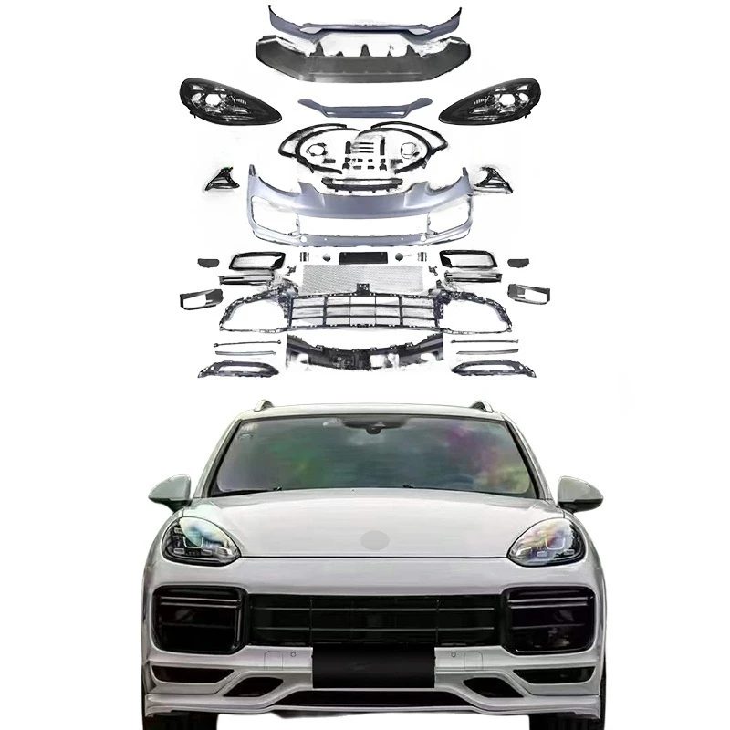 Genuine Body Kit For Porsche Cayenne 958.2 Upgrade 2021 Turbo Body Kit ...