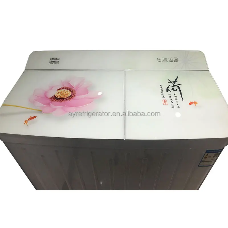 Top Loading 12KG Large Capacity Semi Automatic Portable Washing Machine with Spin Dryer Laundry Appliance for Home