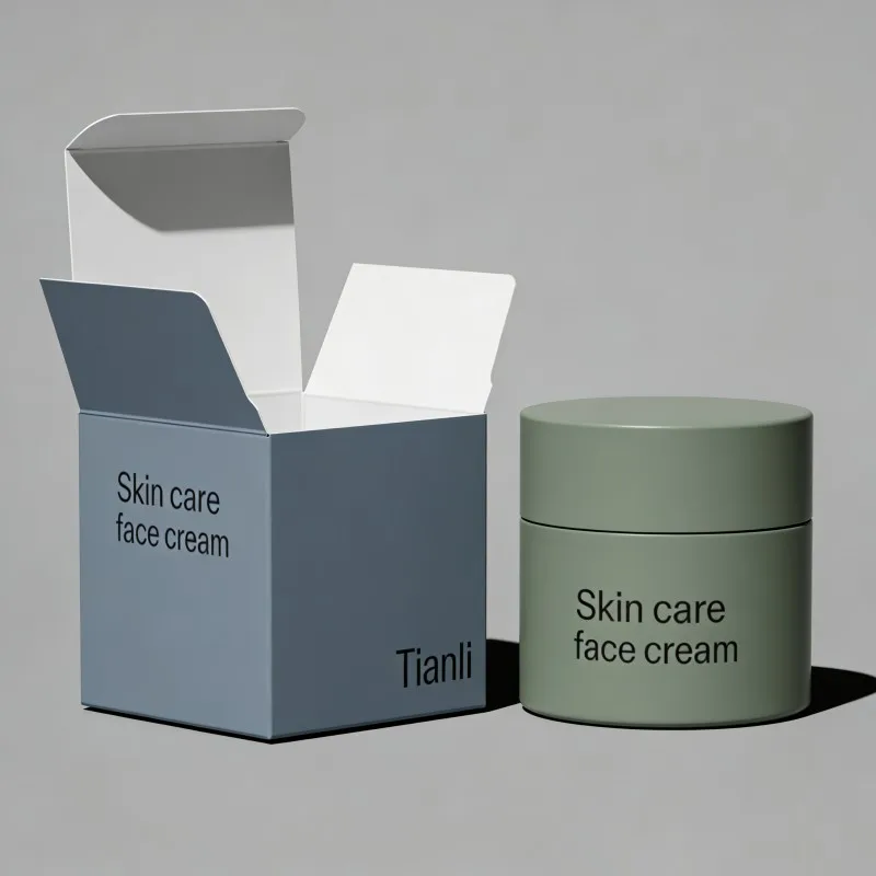 Scatola di cartone per candele di lusso personalizzata direttamente dalla fabbrica, con laminazione opaca, colore grigio o nero, scatola regalo per profumi, elegante e raffinata, adatta a prodotti di alta gamma