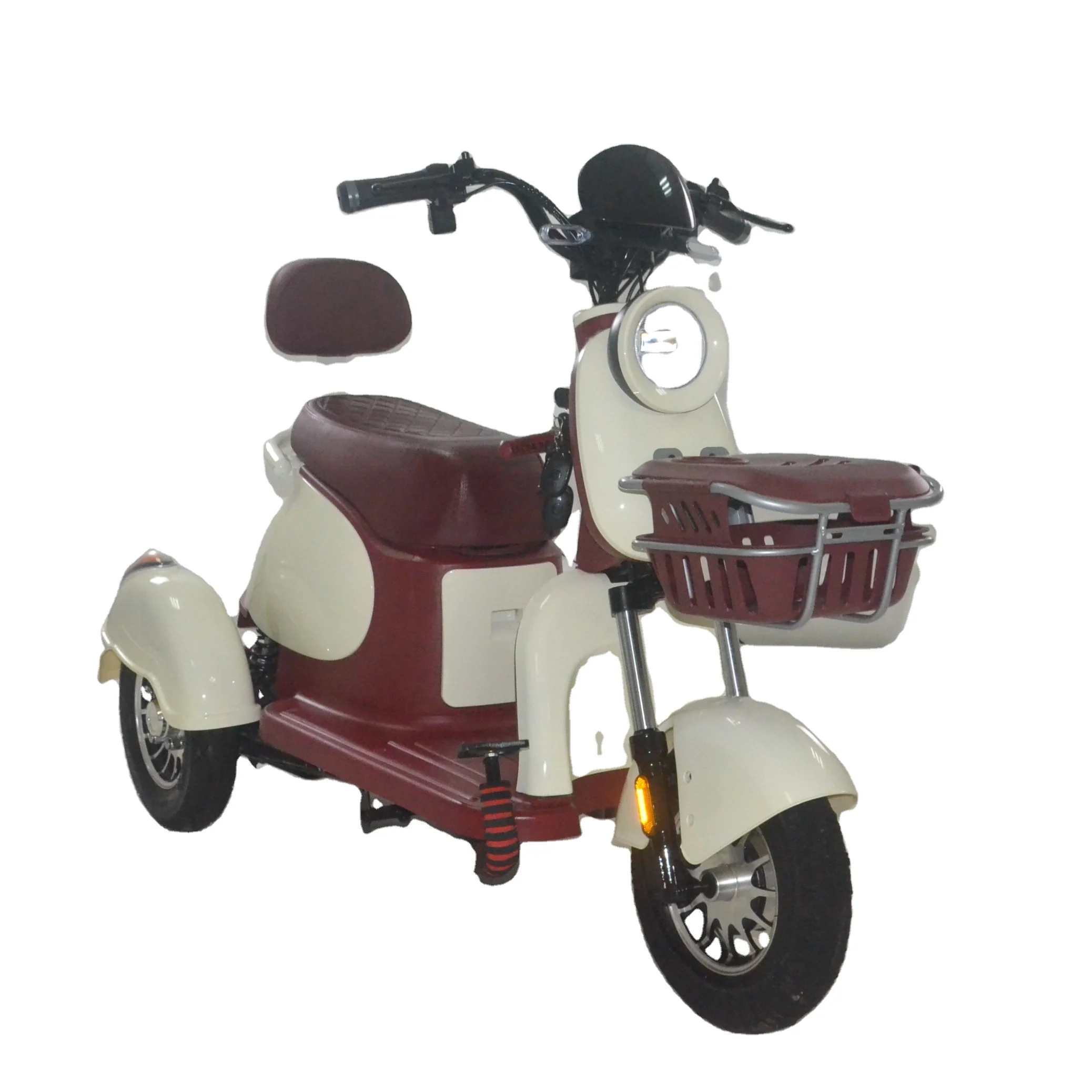 OEM ODM Three Wheel Electric Disabled Tricycle for Adult Electric Passenger  Bike Bicycle Fat Tire