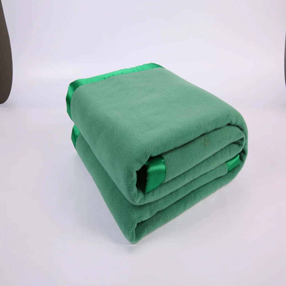 Hot Selling Chinese Green Fluffy 100 Polyester Material Soft Fleece Blanket Buy 100 Polyester Material Soft Blanket