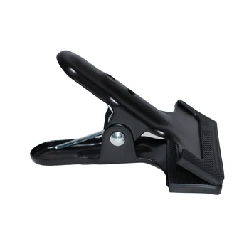 J017 Photo Studio Heavy Duty Metal Spring Clamp Backdrop Clip for Photography Background Backdrops With Ball Head