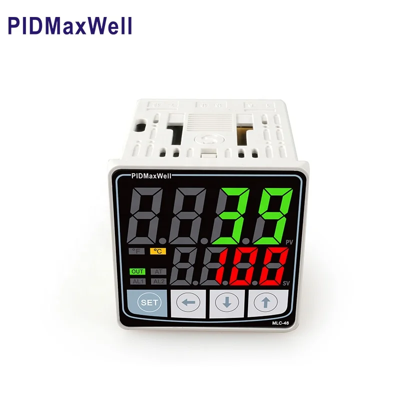 MLC-48 Economic Digital Pid Temperature Controller Regulator for Over Furnace with Ssr and Relay Output