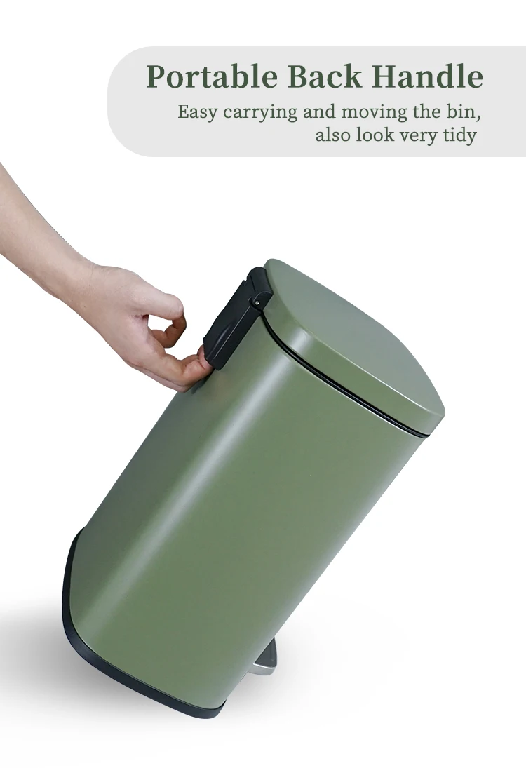 Customized Multiple Colors 5l 12l 30l 50l 13 Gallon Kitchen Trash Cans