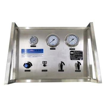 High-Pressure Double Stage Pneumatic Gas Oxygen Booster System Pressure Test Bench Pump