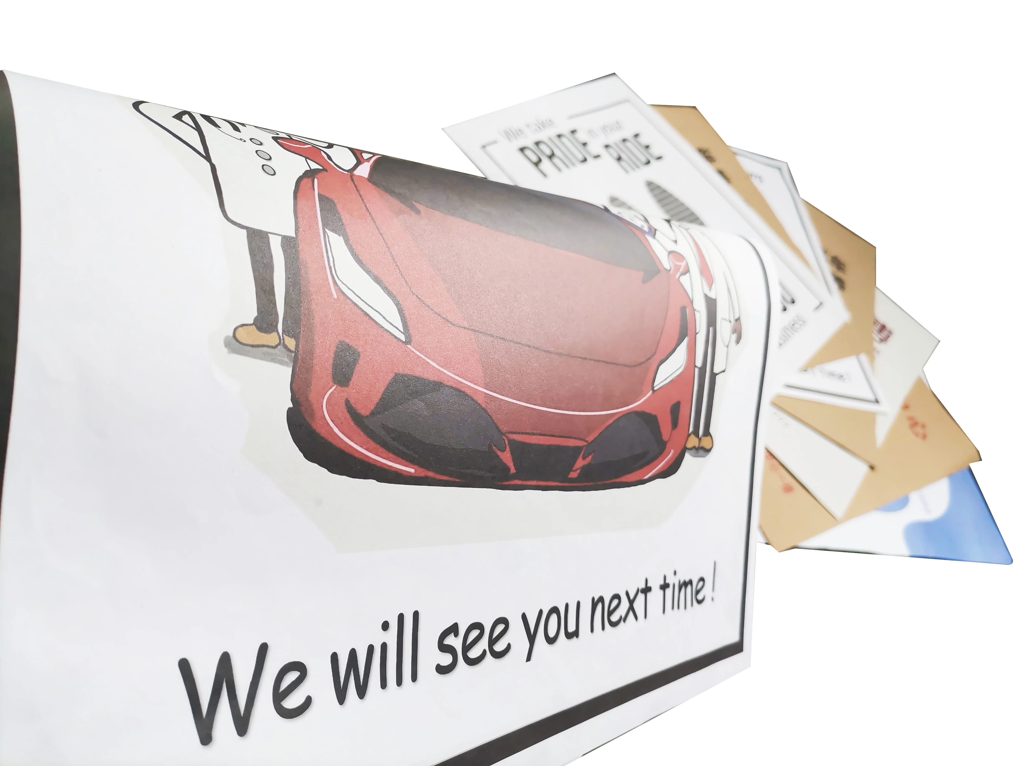Custom Material/design/size Printed Personalized Car Foot Mat Carpet Universal Car Paper Floor