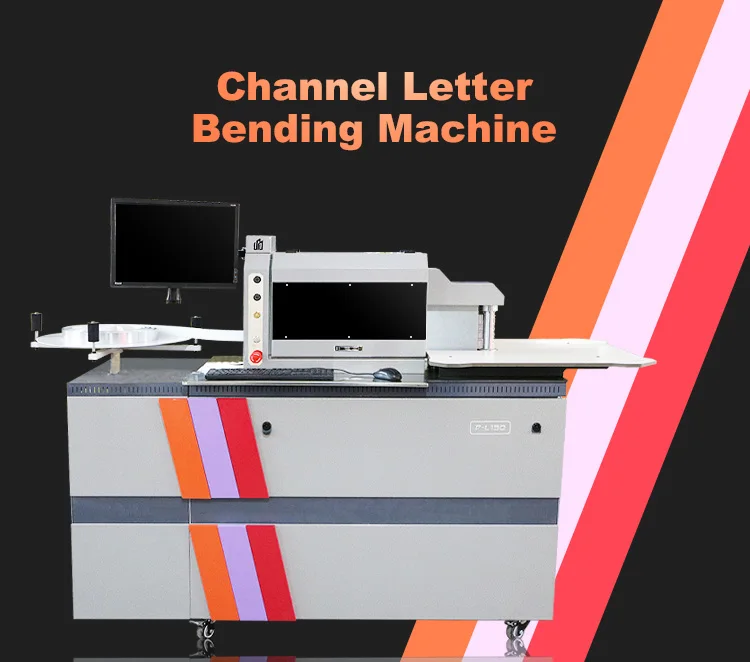 Dl130 Aluminum Stainless Steel Channel Letter Bending Cutting Machine