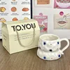 [Gift Box Set] Hand-held Mug - Plum Blossom