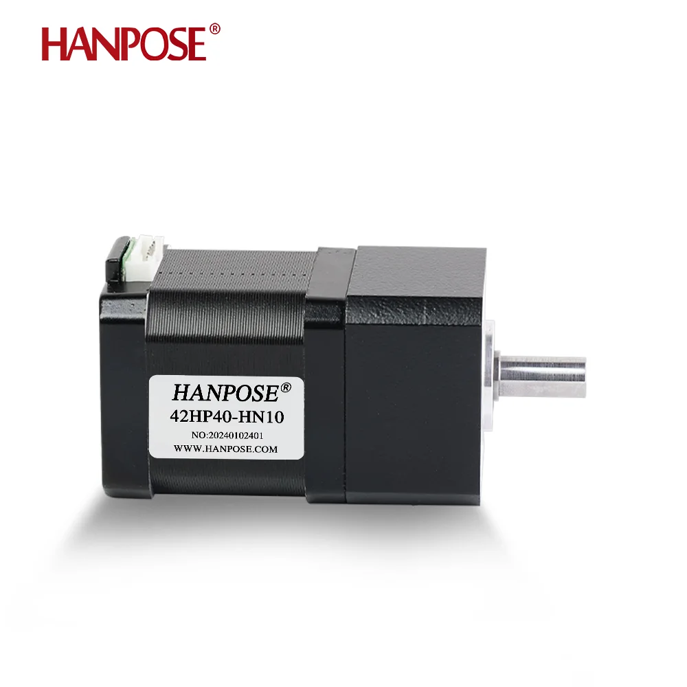 HANPOSE 42 ruudu vähenduskasti samm-mootor 42HP40-HN10 1,5 A 1,8° vähendusmootor