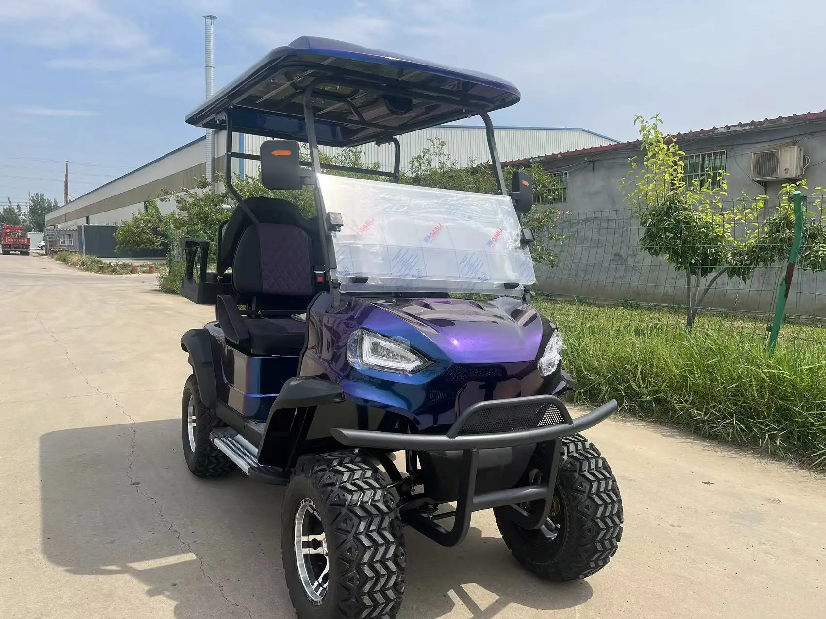 Factory Price Customized Luxury Zone Electric Golf Cart Club Car 2 4 6