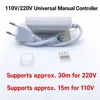 manual button controller does not support remote control