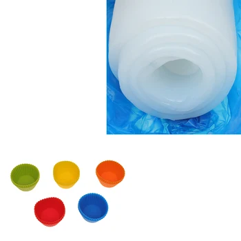 Chinese Silicone Manufacturer Good Resilience Silicone Rubber for Silicone Product Cake Cup