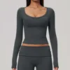 Fog Charcoal Graylong sleeves