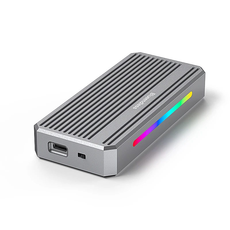 USB4 USB 4 M.2 NVME SSD Enclosure 40Gbps 40 Gbps M.2 to USB-C Adapter With Aluminum Heatsink Support USB4 40 Gbps