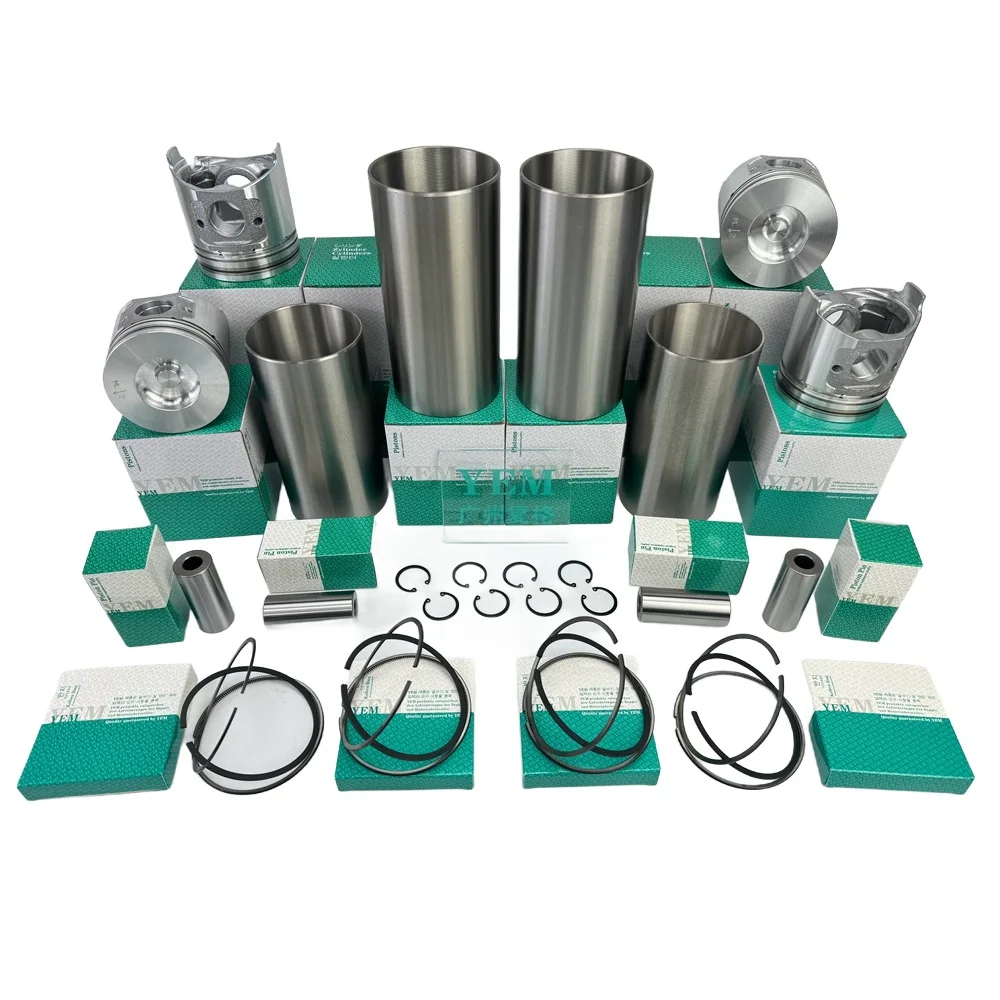 1104D-44T 1104D-44TA 1106D-E66TA 1106C-70TA Cylinder Liner Kit for Perkins Industrial Machinery Engine Parts
