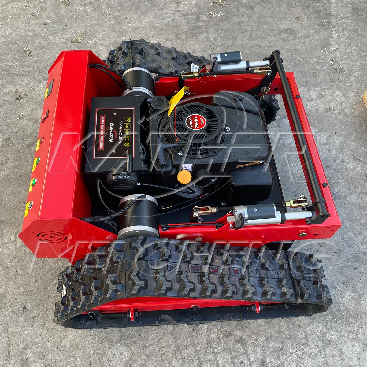 Crawler Robot Automatic Petrol Lawn Mower Cordless Remote Control Walking Farm Garden Orchard Grass Cutting Machine Lawn Mower