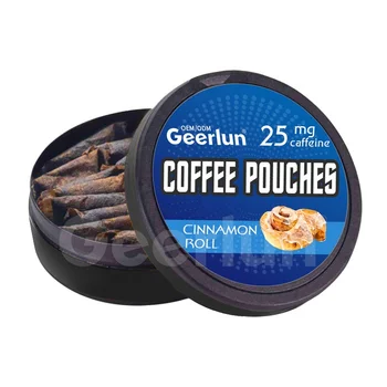 OEM Factory Price Energy Focus Pouches Nootropic Supplement Long-Lasting Flavor Caffeine Coffee Pouches with B-Vitamins