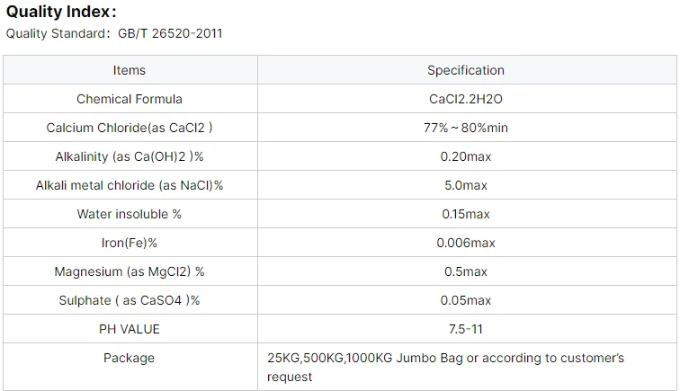 Wholesale Calcium Choride Bulk Price 74% 77% details