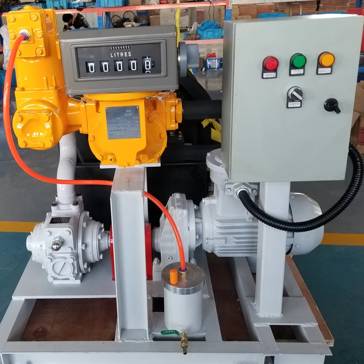 Mechanical Equipment M40 Positive Displacement Flow Meter for Diesel Measurement With Counter PD Flow Meters