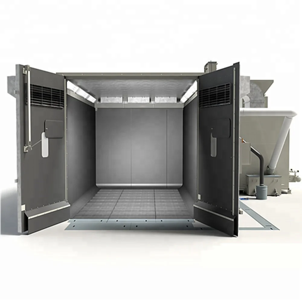 Automatic Recycle Recovery Shot Sand Blasting Room